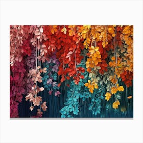 Colorful Leaves 6 Canvas Print