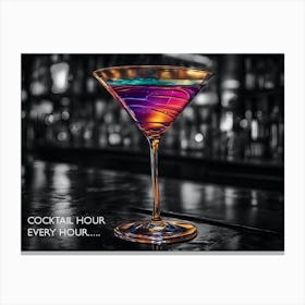 Cocktail Hour Canvas Print