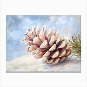 Pine Cone Canvas Print