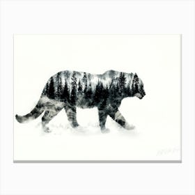 Wild Cat Code - Wild Cat Family Canvas Print