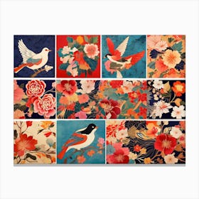 Chinese Birds Canvas Print