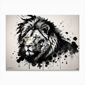 Lion king 9 Canvas Print