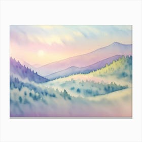 Mountains Canvas Print