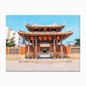 Chinese Temple Canvas Print