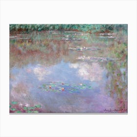 The Water Lily Pond (Clouds), (1903), Claude Monet Canvas Print