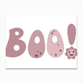 Boo. 1 Canvas Print