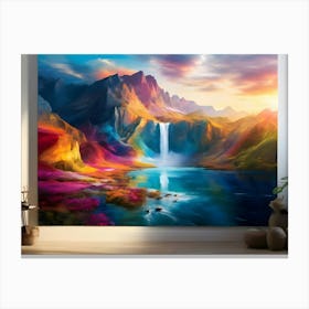 Leonardo Diffusion Xl Immerse Yourself In Natures Aweinspiring 0 (1) Canvas Print