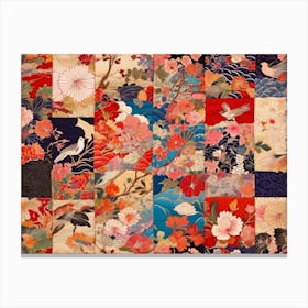 Japanese Quilt Canvas Print