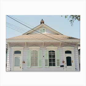 New Orleans Architecture VIII on Film Canvas Print