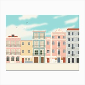 Colorful Lisbon, Portugal Canvas Print