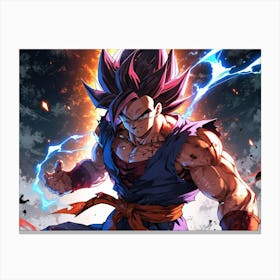 Dragon Ball Z Wallpaper 78 Canvas Print