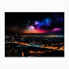 Sky At Night 1 Canvas Print