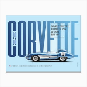 Corvette SS Tribute Canvas Print