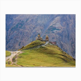 Church On The Mountain Georgia Canvas Print