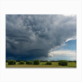 Stormy atmosphere Canvas Print