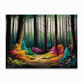 Forest Path 3 Canvas Print