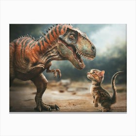 Lighten Up Rex! Canvas Print