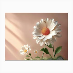 3d Artwork Flower 11 Canvas Print