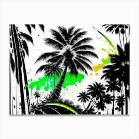 Palm Trees 2 Canvas Print