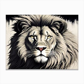 Lion Painting 57 Canvas Print