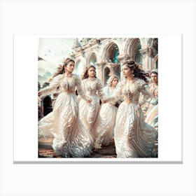 Saraswati Canvas Print