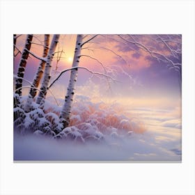 Winter Landscape 1 Canvas Print