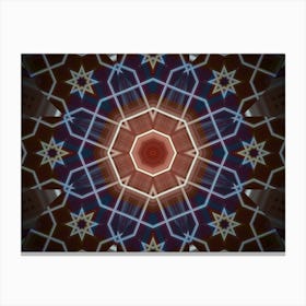 Abstraction Is A Star Canvas Print