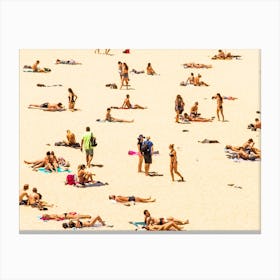 The Sunbathers Canvas Print