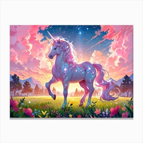 Unicorn Painting 1 Canvas Print