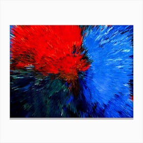 Acrylic Extruded Painting 50 Canvas Print