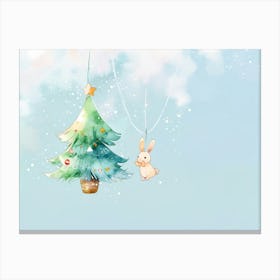 Christmas Background 4 Canvas Print