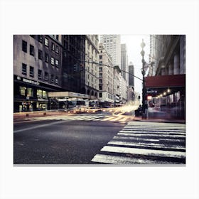 Turn Left for East Canvas Print
