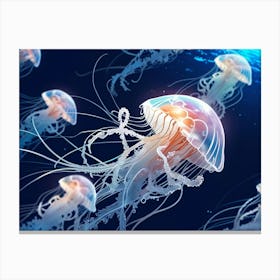 Jellyfish 3 Canvas Print