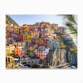 Cropped Houses 4093227 Canvas Print