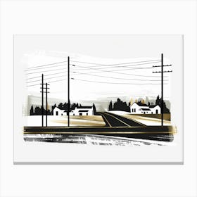 Road To Nowhere 24 Canvas Print