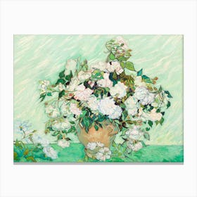 Roses (1890), Vincent Van Gogh 1 Canvas Print