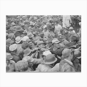Untitled Photo, Possibly Related To Workmen At The Umatilla Ordnance Depot, Hermiston, Oregon By Russell Canvas Print