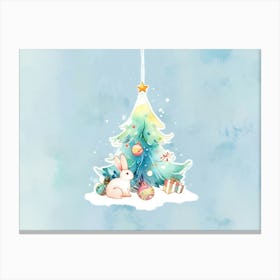 Christmas Tree Canvas Print