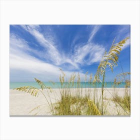 Relaxing Calmness On The Beach Canvas Print