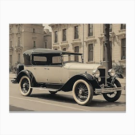 Old Fashioned Car - Vintage collection  Canvas Print