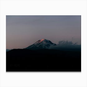 Last Light on Mount Adams Canvas Print