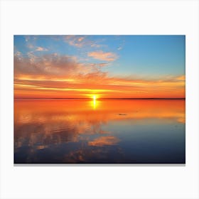 Sunset Shore 9 Canvas Print