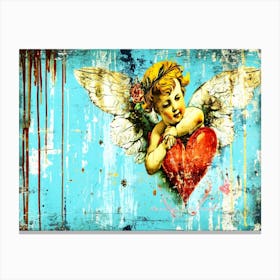 Cupids Love - Cupids Heart Canvas Print