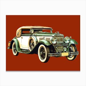 Vintage Car 2 Canvas Print