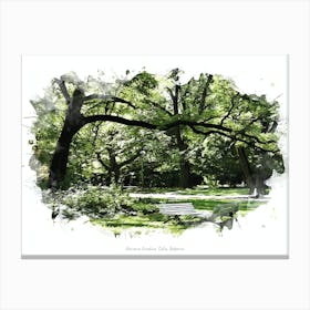 Borisova Gradina, Sofia, Bulgaria Canvas Print