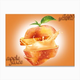 Apple Juice Canvas Print