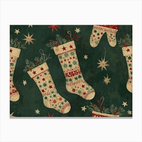 Christmas Stockings Canvas Print