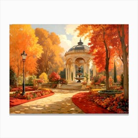 Default Autumn In The Gardens Of Trianon 1897 This Painting S 1 Canvas Print