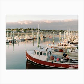 Provincetown Boats Canvas Print