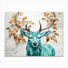 Deer Painting 3 Canvas Print